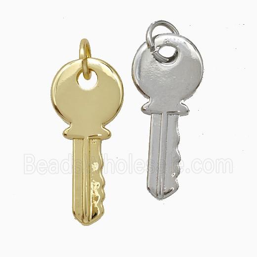 Copper Key Pendant Mixed