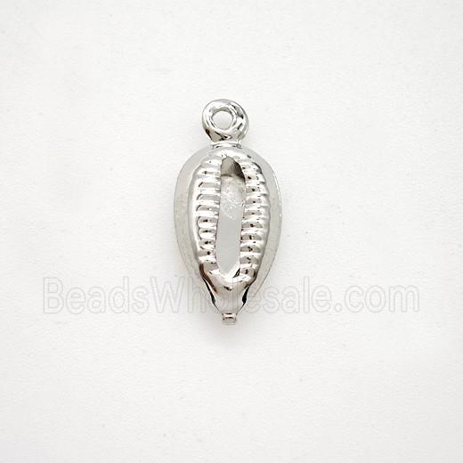 Copper Pendant, Platinum Plated