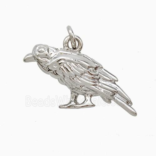 Copper Pendant Pave Zircon, Gold Plated