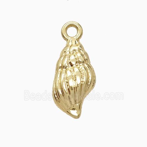 Copper Pendant, Gold Plated