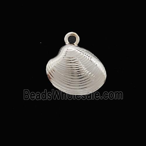 Copper Pendant, Silver Plated