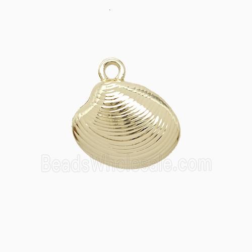 Copper Pendant, Gold Plated