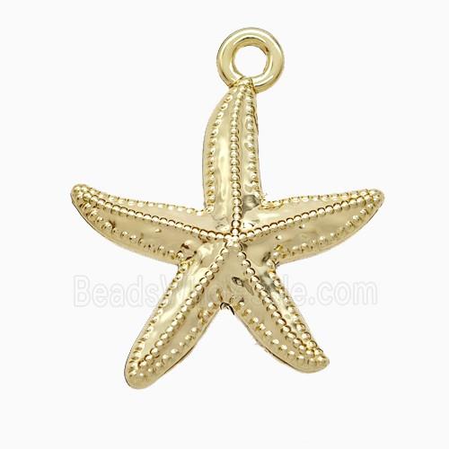 Copper Pendant, Gold Plated