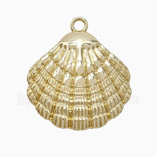 Copper Pendant, Gold Plated
