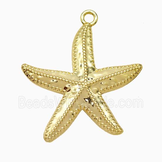 Copper Pendant, Gold Plated