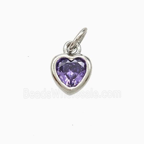 Copper Pendant Pave Zircon, Gold Plated