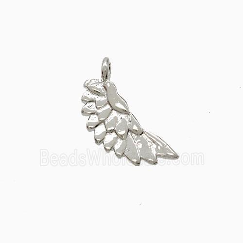 Copper Pendant Pave Zircon, Gold Plated