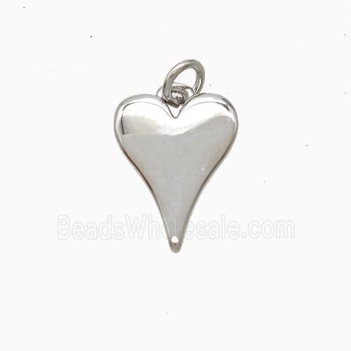 Copper Pendant Pave Zircon, Gold Plated