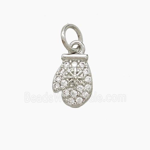 Enamel Copper Pendant, Silver Plated