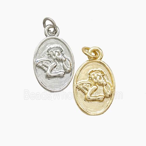 Copper Pendant, Gold Plated