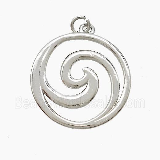 Copper Pendant, Gold Plated