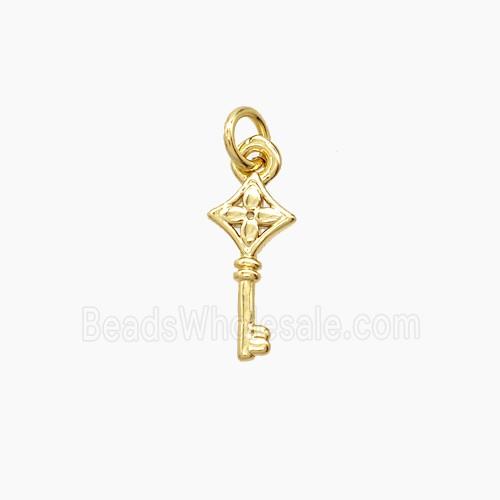 Copper Pendant, Gold Plated
