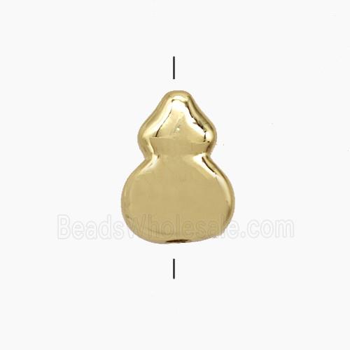 Copper Winepot Beads Gold Plated