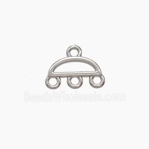 Copper Car Pendant Platinum Plated