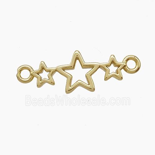 Copper Star Connector Gold Plated