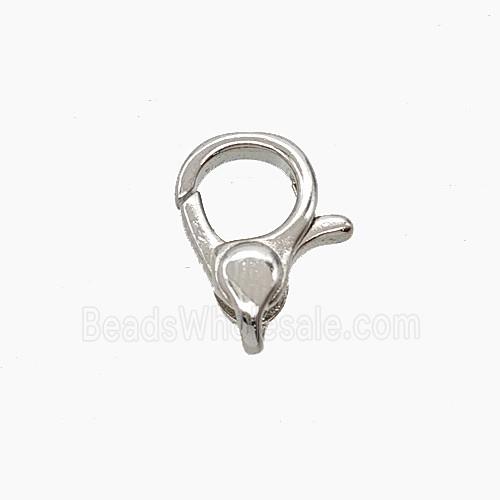 Copper Lobster Clasp Platinum Plated