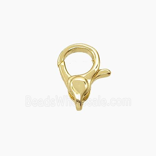 Copper Lobster Clasp Gold Plated