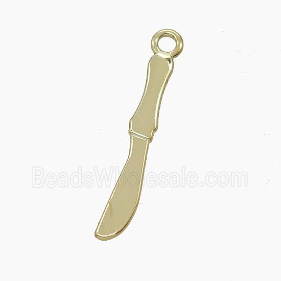 Copper Pendant, Gold Plated