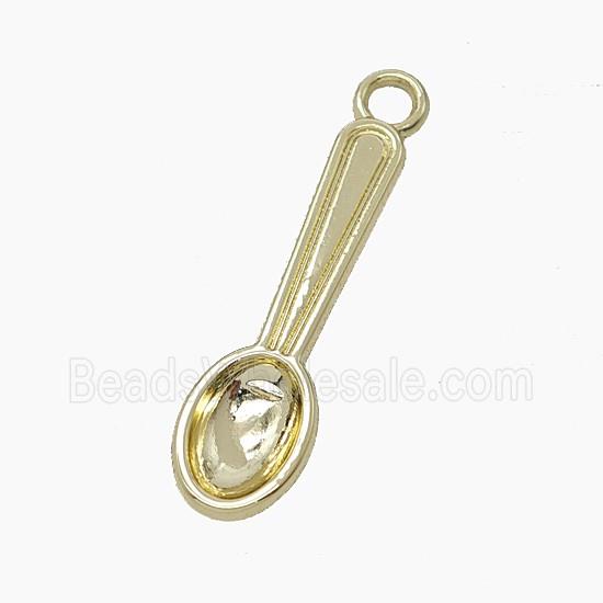 Copper Pendant, Gold Plated