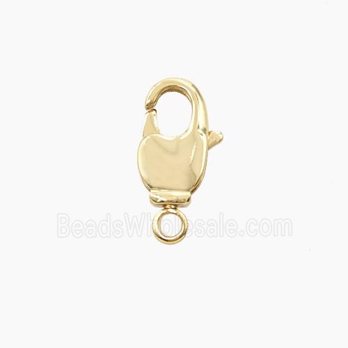 Copper Lobster Clasp Gold Plated