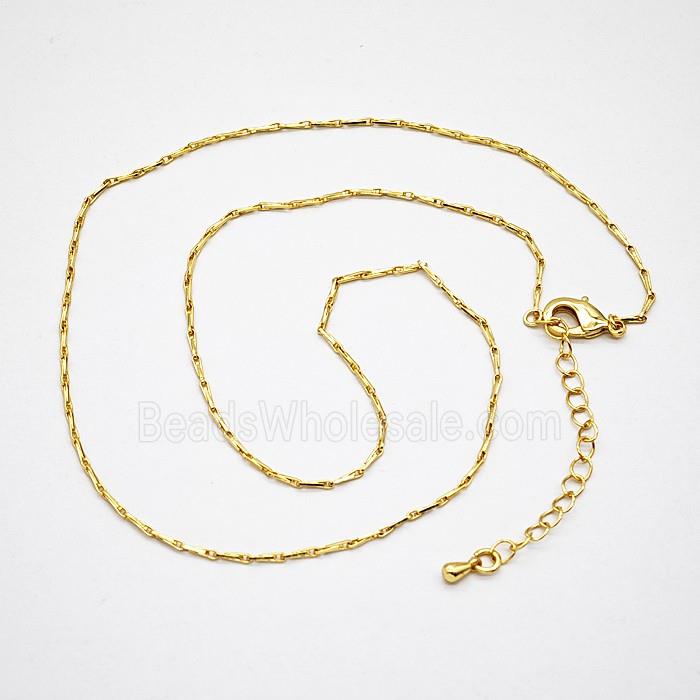 Copper Necklace Chain Gold Plated