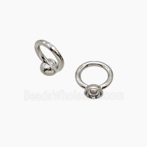 Copper Bail Platinum Plated