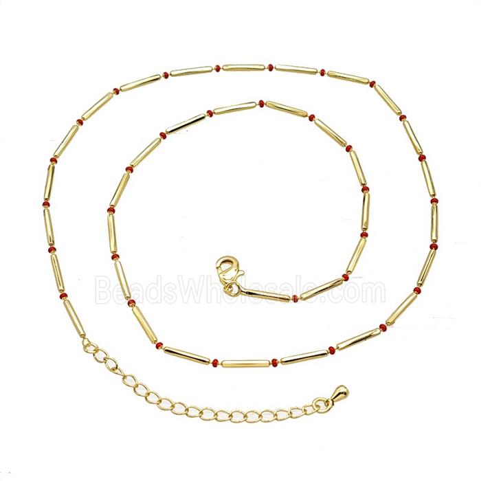 Copper Necklace Chain Gold Plated