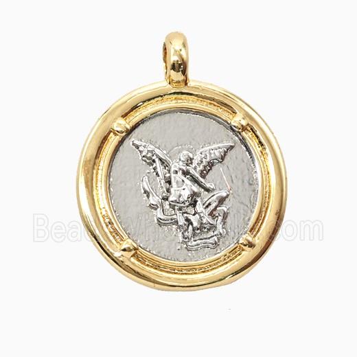 Copper Fairy Pendant Platinum Gold Plated