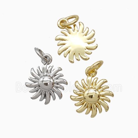 Copper Sun Pendant Mixed