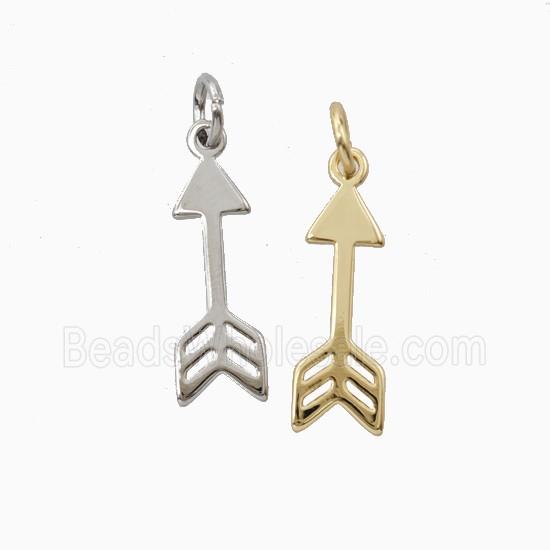 Copper Arrow Pendant Mixed