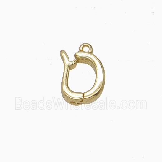 Copper Clasp Gold Plated