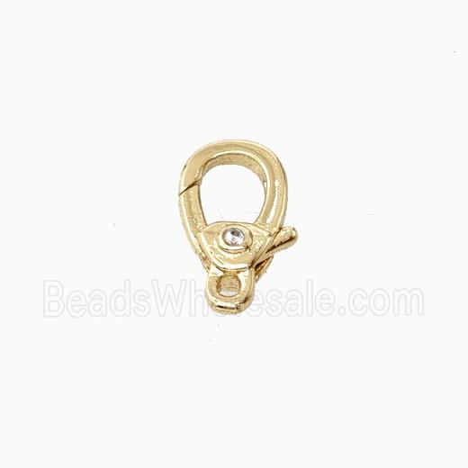 Copper Lobster Clasp Gold Plated