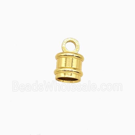 Copper Tassel Bail Gold Plated