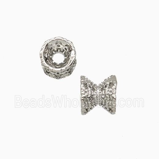 Copper Beadcaps Double Platinum Plated