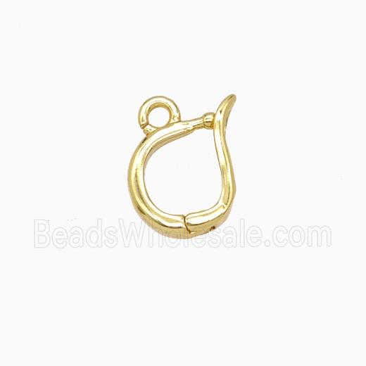 Copper Clasp Gold Plated