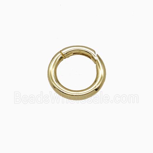 Copper Carabiner Clasp Gold Plated