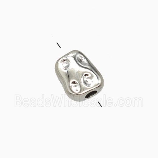 Copper Beads Platinum Plated