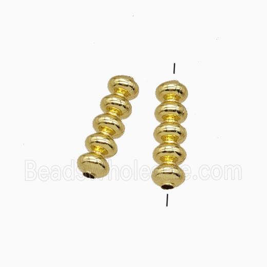 Copper Beads Gold Plated