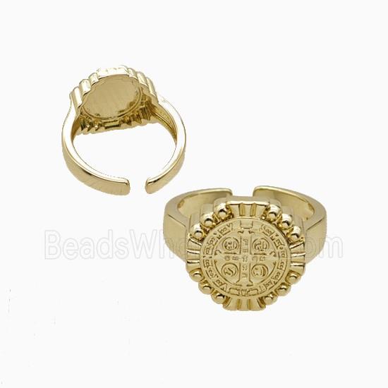 Copper Rings Gold Plated