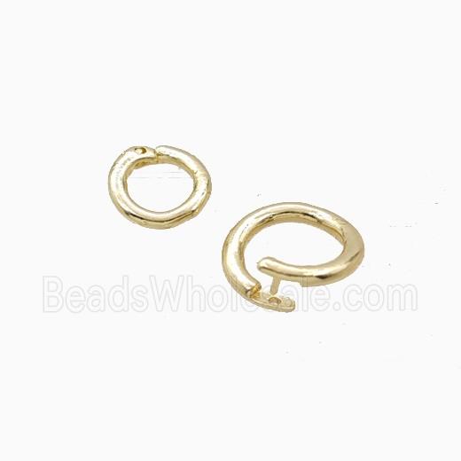 Copper JumpRings Gold Plated