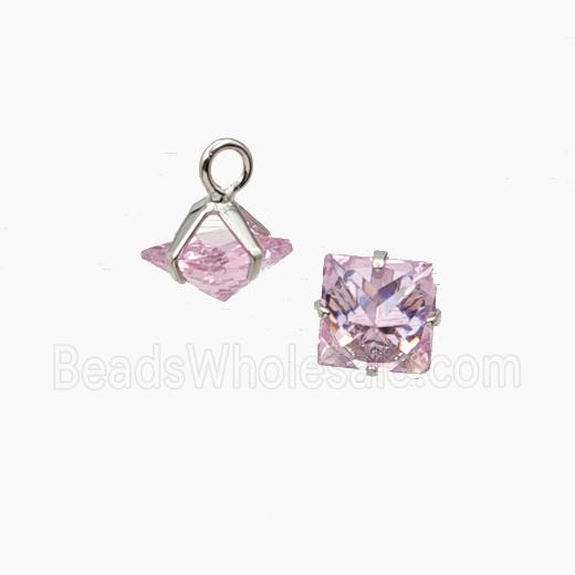 Cubic Zirconia Diamond Pendant
