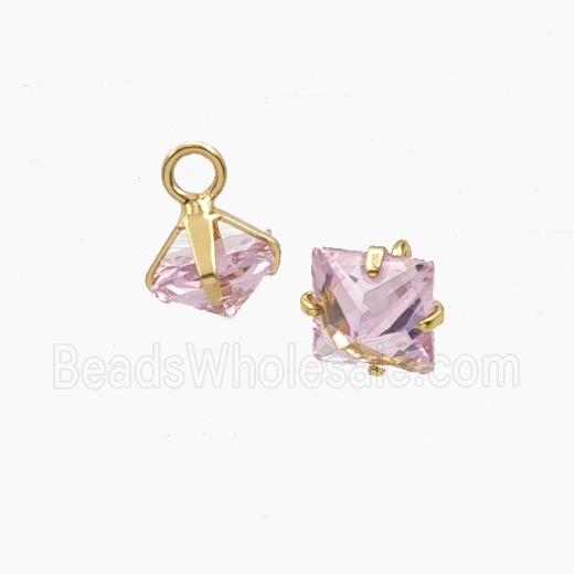 Cubic Zirconia Diamond Pendant
