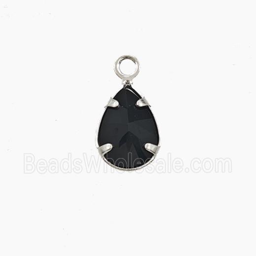 Cubic Zirconia Teardrop Pendant