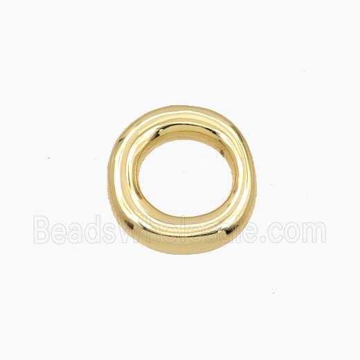 Copper Circle Connector Gold Plated