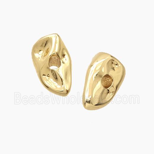 Copper Beads Gold Plated