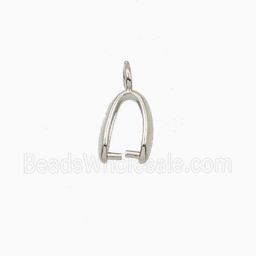 Copper Bead Pave Zircon, Gold Plated