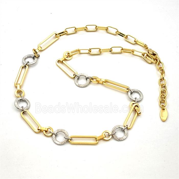 Copper Necklace Chain Gold Plated