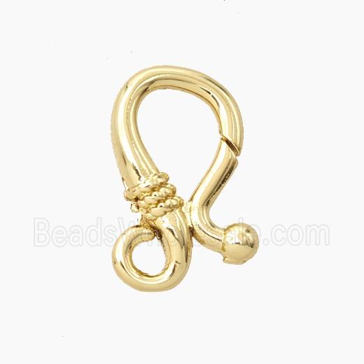 Copper Clasp Gold Plated