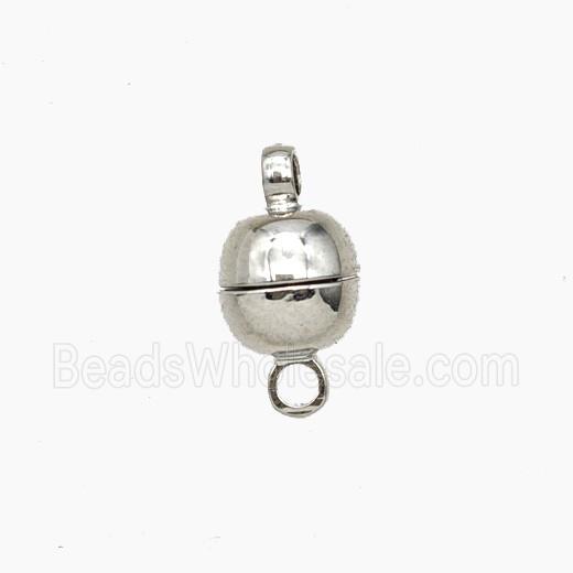 Copper Magnetic Clasp Platinum Plated