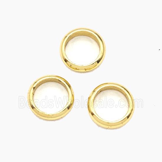Copper Jumprings Gold Plated